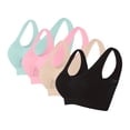 thumbnail image 2 of Womens Bras Seamless Sports Bra Wirefree Yoga Bra With Removable Pads Bras for Women Multicolor14 XL, 2 of 7