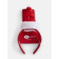 thumbnail image 4 of Holiday Time Women's Swirl Santa Hat Headband, 4 of 4