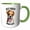 Green/White, variant on 3drose, Best Boxer Mom Ever, 15oz Mug