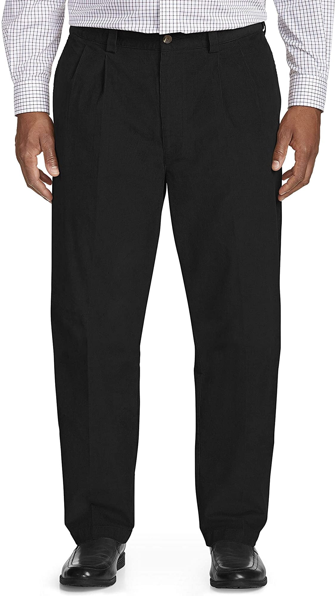 Oak Hill by DXL Big and Tall Pleated 