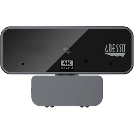 UPC: 0783750010757 | Adesso 4K Ultra HD USB Webcam with Built-In Stereo Microphone and Privacy Shutter  Black