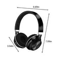 thumbnail image 4 of RFUGUG Wireless Over-Ear Bluetooth 5.0 Headphones - Deep Bass, Intelligent Noise Cancellation, Long-Lasting Battery, Foldable Design with TF Card Slot, 4 of 8