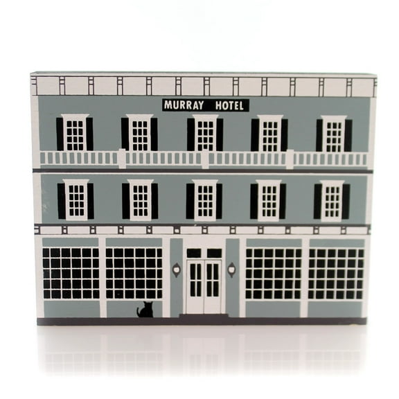 Cat's Meow Village 5.00In Murray Hotel, Wood, Series V 5 Retired Nos 0501-00