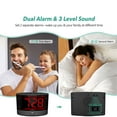 thumbnail image 4 of 2X Extra Loud Alarm Clock with Wireless Bed Shaker,Vibrating Alarm Clock for Heavy Sleepers, 4 of 6
