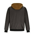 thumbnail image 2 of Chiccall Men's Hooded Flight Jacket Winter Windproof Quilted Hoodie Jackets Casual Warm Patchwork Padded Coats Outwear with Pockets, 2 of 8