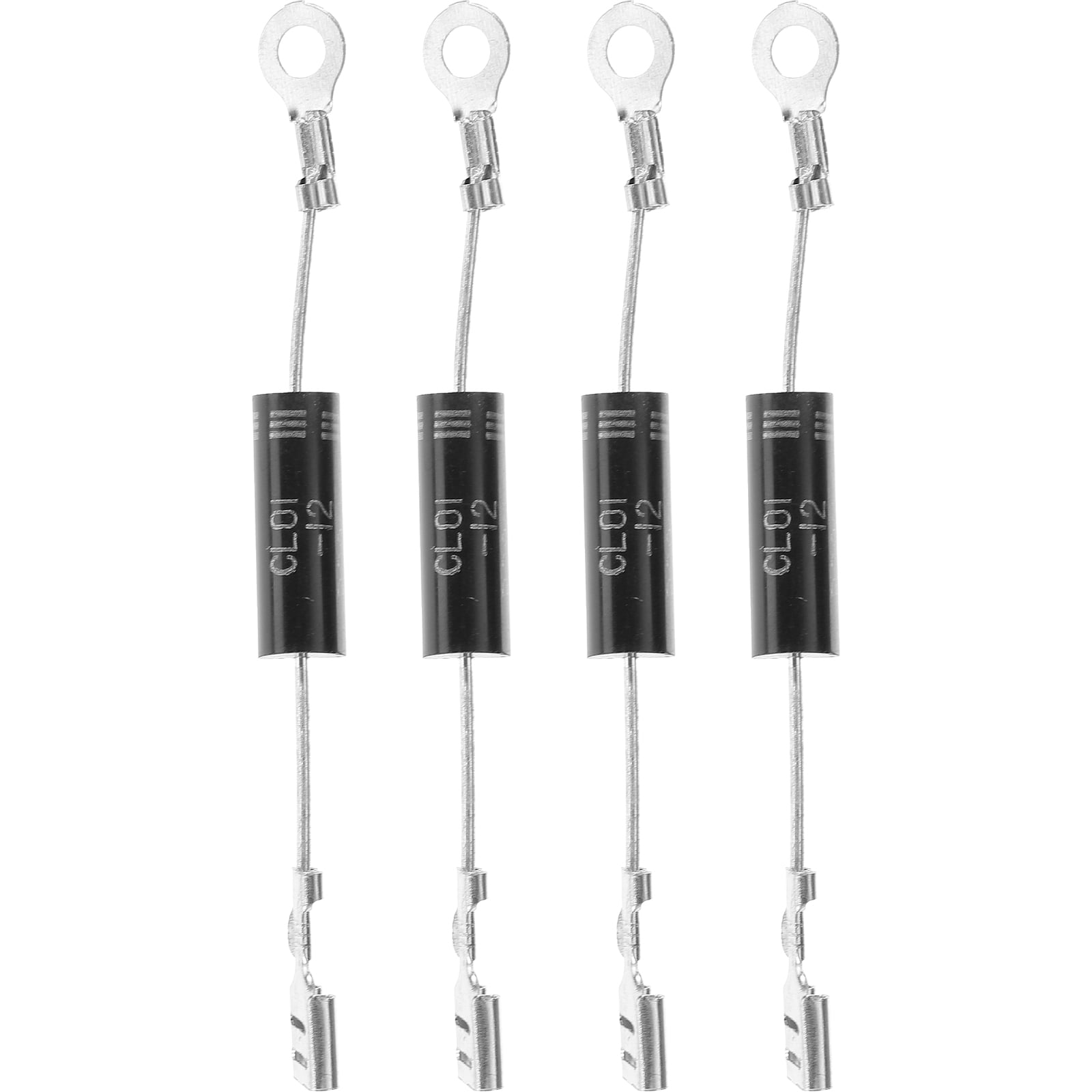 4pcs Microwave Oven Diodes Microwave Oven Diode Rectifiers Metal High