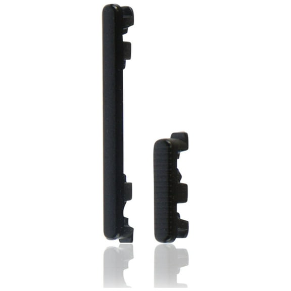 Replacement Hard Buttons (Power & Volume) Compatible For Motorola Moto G7 Plus (XT1965 / 2019) (Gray)