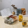 thumbnail image 5 of Sorbus Organizer Storage Bins with Hinged Lids & Removable Compartments - Kitchen Pantry Organizer Box for Tea Bags, Candy's, and Small Household Items, 5 of 7