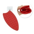 thumbnail image 4 of Unique Bargains 1 Pc Iron Rest Pad Durable Electric Iron Stand With Hanging Hole Iron Protector Mat Red, 4 of 5