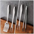 thumbnail image 4 of UPGRATOR 1Jgo Kit De Grill Accessories Con Pinzas Y En Inoxidable Para Uso En Cocina Y, 4 of 8