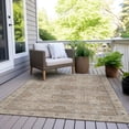 thumbnail image 3 of Dalyn Rugs Machine Washable Indoor/Outdoor Chantille Beige 9' x 12' Rug, 3 of 9