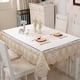 thumbnail image 4 of Protector de mesa de comedor de plástico transparente 50x100cm YONGSHENG impermeable PVC, 4 of 5