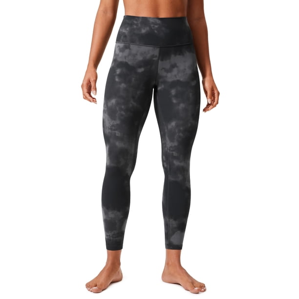 Pantalones CRZ YOGA Butterlift tiro alto 25" gris tie dye