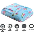 thumbnail image 2 of Manta de forro polar Blanket Elegant Comfort, 127 x 152 cm, color sandía, 2 of 6