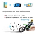 thumbnail image 4 of Bluetooth 5.0 Motorcycle Helmet Headsets Headphone Wireless Moto Stereo Interphone Handsfree with Reduction Microphone, 4 of 5