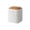 White, variant on Leodye 1PCS Push Button Countertop Wastebasket, Mini Multipurpose Recycle Bin for Desktop Bedside Small Waste Collection -5.71x5.31x5.31in