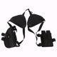 thumbnail image 1 of Pistola de mano táctica Pistolera de hombro Negro Debajo del brazo Pistola doble suave Holster1pcs-black_ kaili Sencillez, 1 of 5