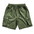 thumbnail image 7 of Gibobby Men's Classic Cargo Shorts, Waterproof Hiking Shorts Loose Fit Cargo Short with Multi Pockets(AG,XL), 7 of 7