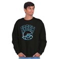 thumbnail image 5 of Retro The Smurfs Cartoon Fresh Sweatshirt for Men or Women Brisco Brands S, 5 of 6
