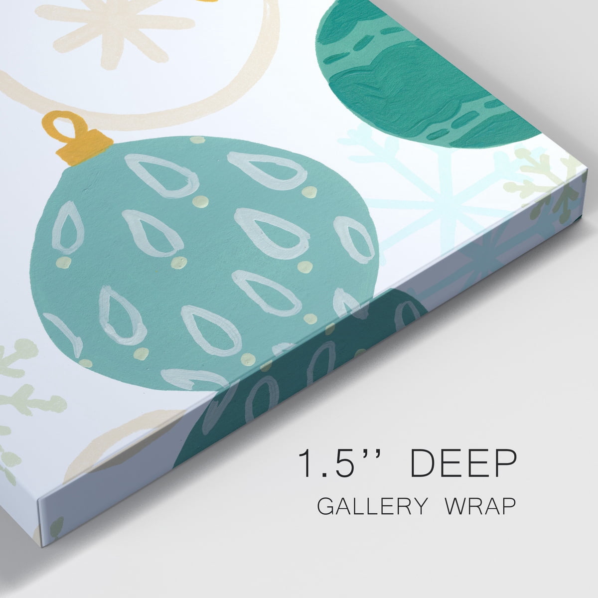Modern Holiday Collection B- Gallery Wrapped Canvas