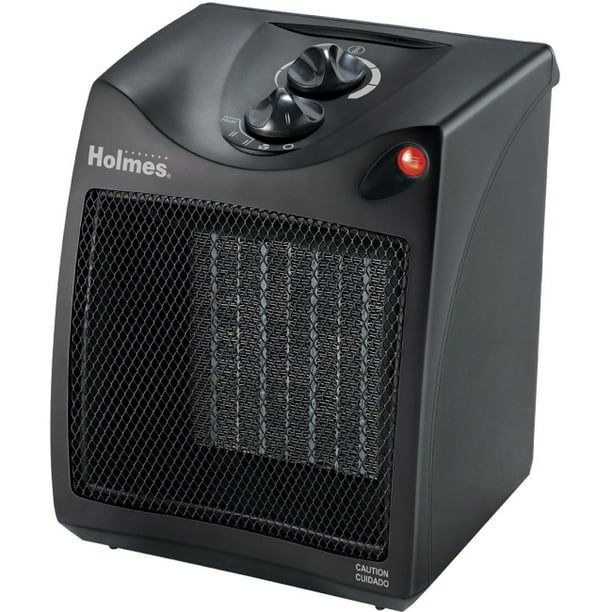 Holmes Compact Ceramic Heater with Manual Thermostat - Ceramic