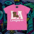 thumbnail image 2 of Women's "Leopard Louisiana WL" Midweight Cotton Tee, 2 of 5