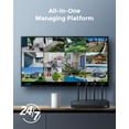 thumbnail image 2 of Reolink 4K 12CH WiFi NVR Wi-Fi Built-in 2TB HDD, 24/7 Recording Home Security Camera System RLN12W, 2 of 10