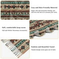 thumbnail image 5 of FORMRS Womens Scarf Winter Soft Long Big Warm Shawls Wrap Tassel Scarves, Tribal Art, 5 of 9