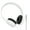 White, variant on Joernso Wired Headset Intelligent Noise Reduction Stereo Surround 3.5mm Laptop Computer Headset Audio Accessories