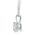 thumbnail image 2 of Pompeii 3/8 ct Solitaire Lab Grown Diamond Pendant in Platinum (F,SI1-SI2), 2 of 4