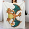 thumbnail image 6 of Pokemon Charizard Throw Blanket Cute Flannel for Boys Girls Men Women, 6 of 7
