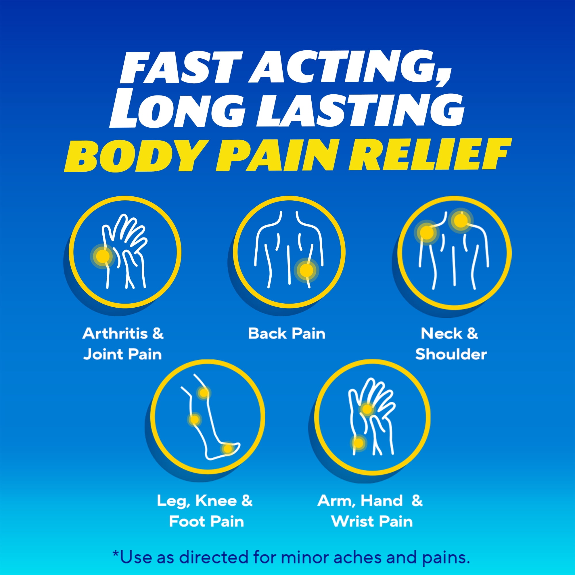 (3 pack) Aleve Pain Relief Liquid Gels Easy Open Arthritis Cap, Naproxen Sodium  80 Count