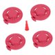 thumbnail image 5 of 4 cartuchos de combustible de butano con tapa protectora, accesorio de repuesto, piezas de alto rendimiento Rojo, 5 of 8