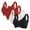 Bras for Women Red, variant on Womens Sports Bra, 4 Pack Sports Bras for Women - Seamless Bras for Women no Underwire, Bralettes for Women Plus Size, Wireless Push up Bra for Yoga Workout M-4XL
