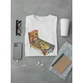 thumbnail image 3 of Hand Drawn Pinball Machine Tee Men's -Image by Shutterstock, 3 of 4
