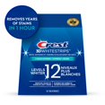thumbnail image 1 of Crest 3D Whitestrips 1 Hour Express At-home Teeth Whitening Kit, 10 Treatments, 12 Levels Whiter, 1 of 11