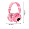 thumbnail image 3 of Bluetooth Wireless Headset with Mic for Work, Bluetooth 5.3, Advanced Noise Reduction Microphone, Clear Calls - Comfortable Over-Ear Headphones for PC, Laptop, iPhone, Android, Zoom, Office, 3 of 8