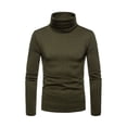 thumbnail image 1 of FOCUSNORM T-shirt à Manches Longues en Maille Homme Casual Party Pull, 1 of 8