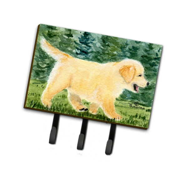 Carolines Treasures SS8859TH68 Golden Retriever Leash Holder or Key Hook, Large, Multicolor