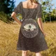 thumbnail image 5 of Vestido de manga corta Clear Vision, ropa de mujer, vestido de noche elegante y chic de verano., 5 of 7