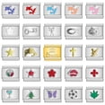 thumbnail image 2 of Hapiship-abalorio de eslabones italianos, pulsera de acero inoxidable de 9mm, con forma de mariposa, Delfín, Cruz, flor, estrella, DJ463, 2 of 4