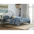 thumbnail image 2 of Pemberly Row Modern / Contemporary Clemintine Marble Top Side Table Black, 2 of 8