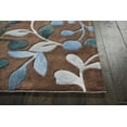 thumbnail image 5 of Nourison Contour Botanical Mocha 2'6" x 4' Area Rug, (3x4), 5 of 7