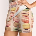thumbnail image 4 of J'Aime Macarons! Women's skirt With Hide Pocket Tennis Skirt Golf Skirts Badminton Skirts Running skirts Pink Cool Vibes Good, 4 of 6