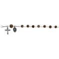thumbnail image 2 of Red Cloisonne Rosary Bracelet in Sterling Silver, 2 of 4