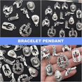 thumbnail image 2 of 48pcs Alloy Earring Charms Jewelry Charms Diy Making Charms Keychain Accessory, 2 of 4
