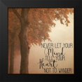 thumbnail image 2 of Kimberly, Allen 12x12 Black Modern Framed Museum Art Print Titled - Never Let your Mind, 2 of 5