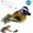 Brown Bird, variant on 1PCS Cat Toys Chirping Birds with Catnip SilverVine, Interactive Cat Kicker, Lifelike Birdie Tweets, Indoor Play Feather Chew Kitty Kitten Exercise Pet Toys