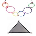 thumbnail image 2 of TIELUTT Interactive Playground Climbing Rings for Small Animals Enrichment Activity with Tunnels and Chew for Large Dogs Moving for Dogs Dogs Large Dogs Rope Medium Dog Big Dog for Large Dogs, 2 of 5