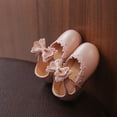 thumbnail image 1 of DPTALR Chaussures de Princesse Simples pour Bébés Filles avec Nœud Papillon, 1 of 9
